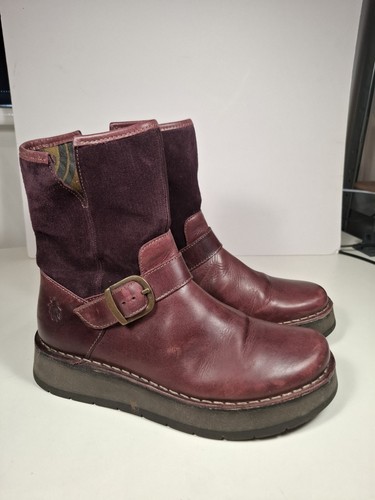 Fly london ruth purple leather - ruth,