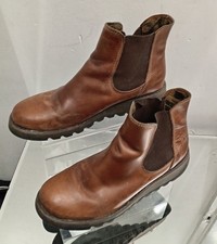 Women's Brown Fly London boots