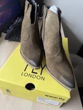 Fly London Suede Ankle Boots