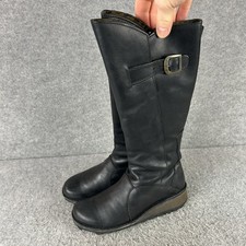 FLY London Leather Knee High