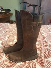 fly London brown leather boots